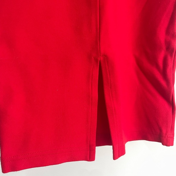 EUC American Apparel Women’s Red Bodycon Midi Cotton Tank Dress Size XS - Picture 10 of 10